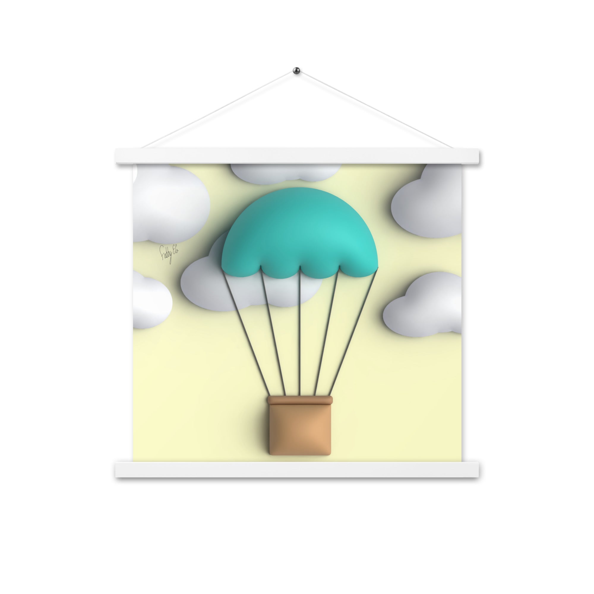 Air ballon Poster with hangers