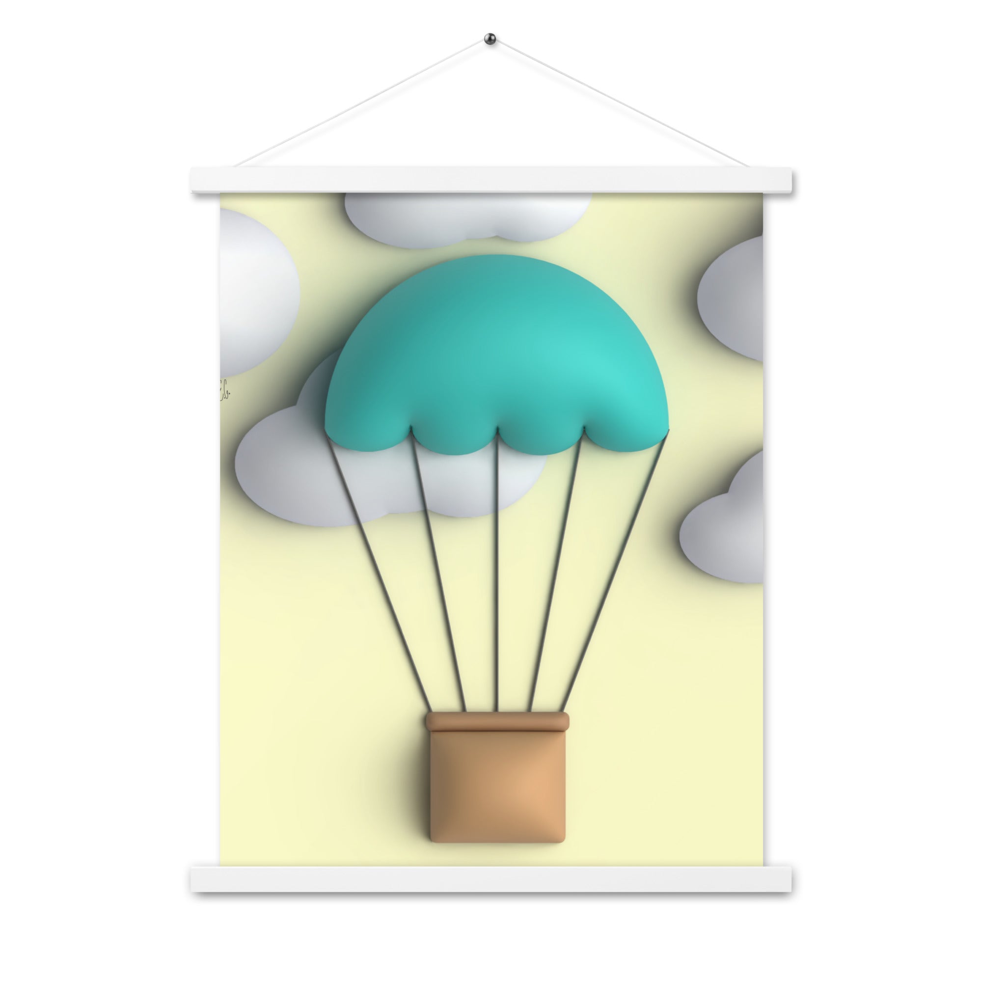 Air ballon Poster with hangers