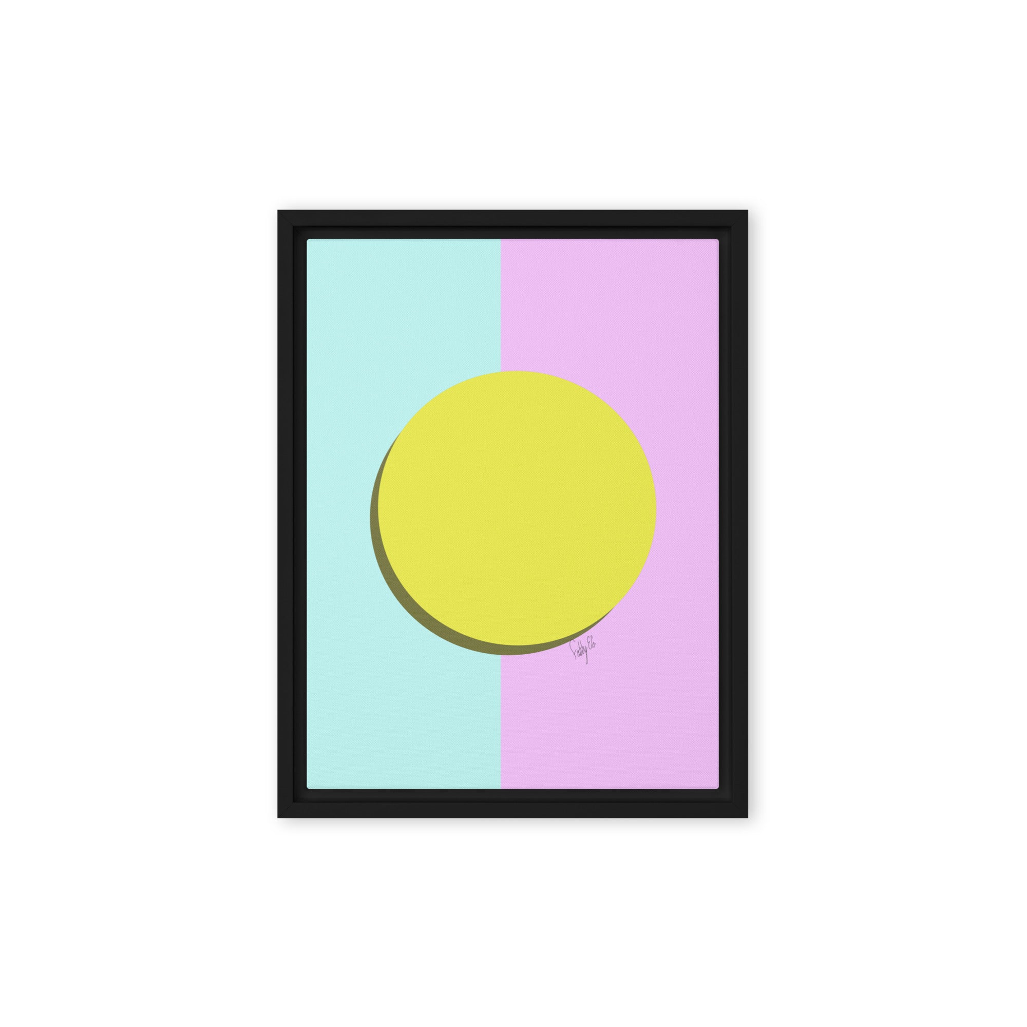 Equal Pay, give me what you owe me framed canvas