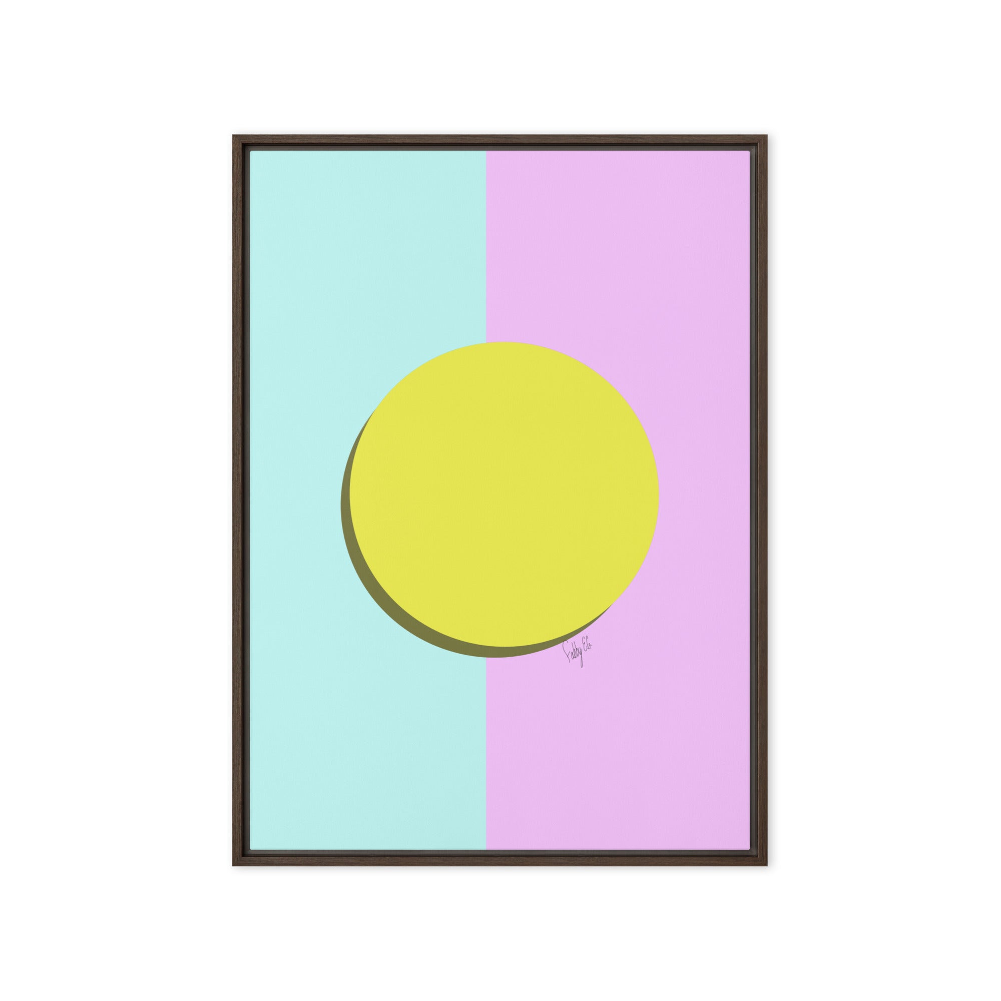 Equal Pay, give me what you owe me framed canvas