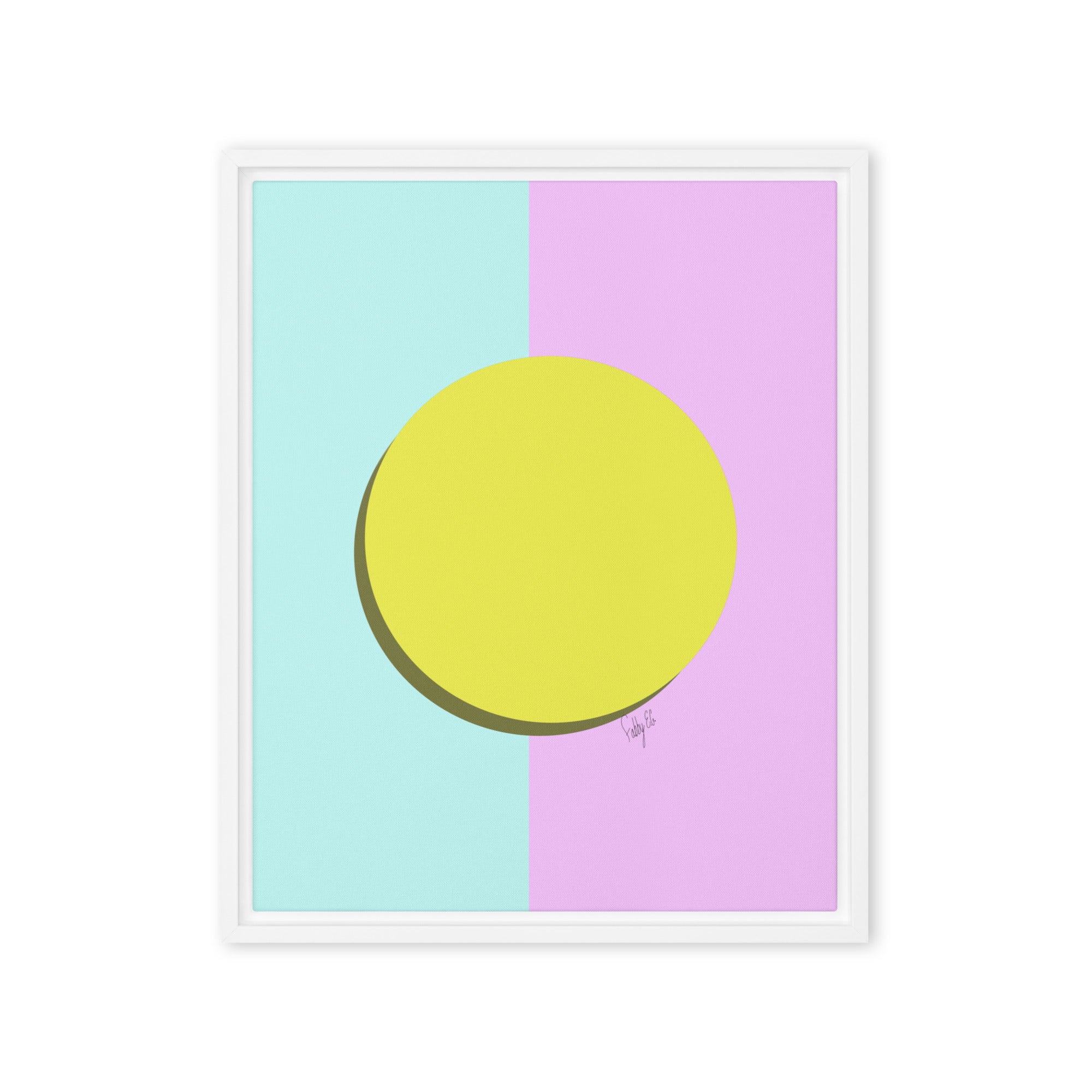 Equal Pay, give me what you owe me framed canvas