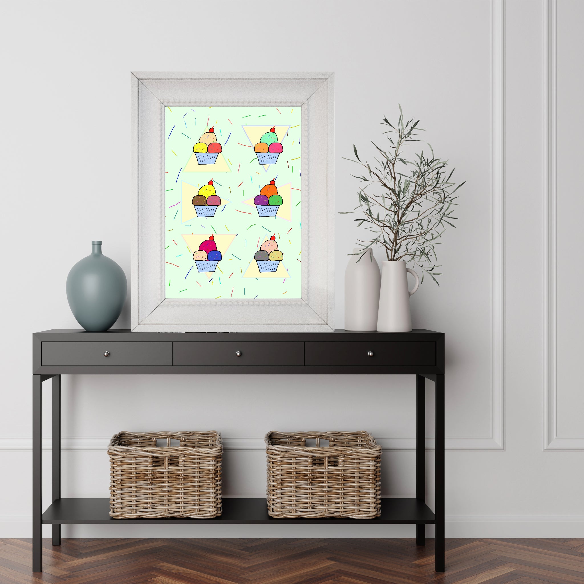 Ice Cream Time Poster