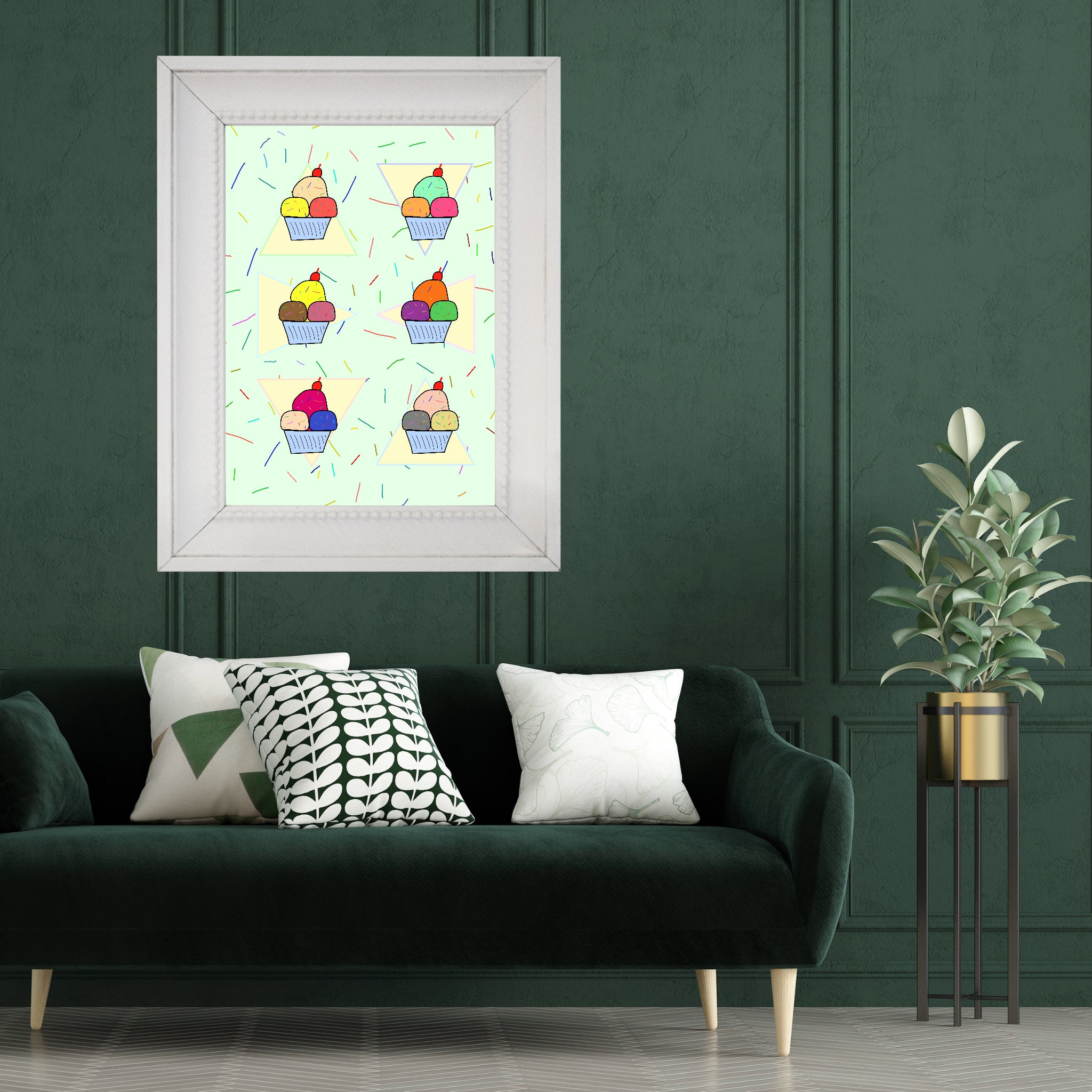 Ice Cream Time Poster