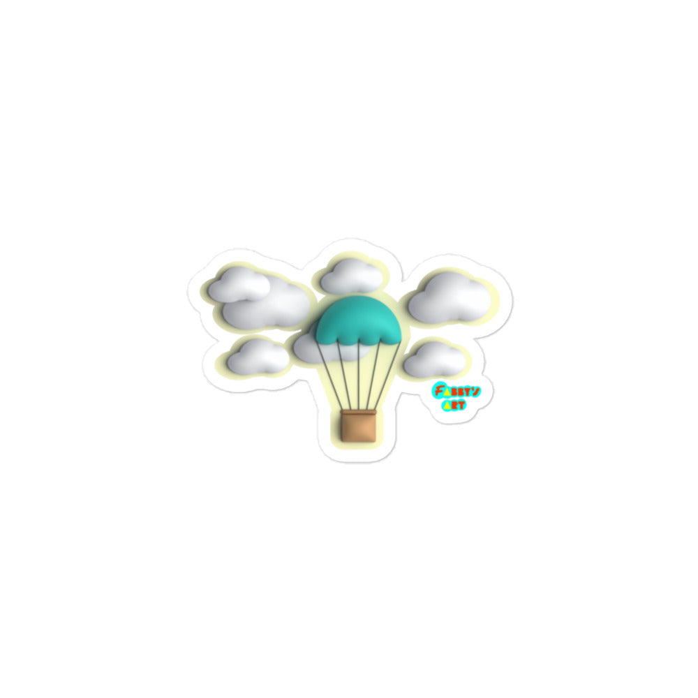 Air ballon, Kiss-Cut Sticker