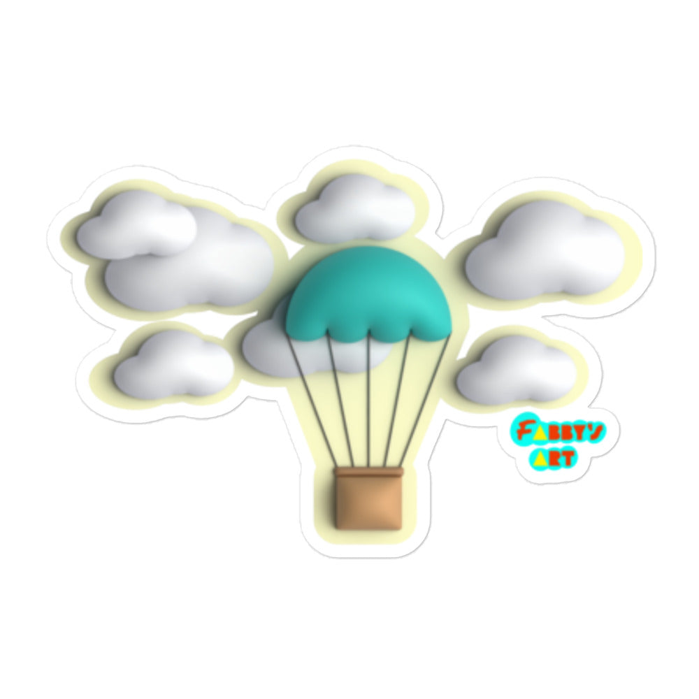 Air ballon, Kiss-Cut Sticker