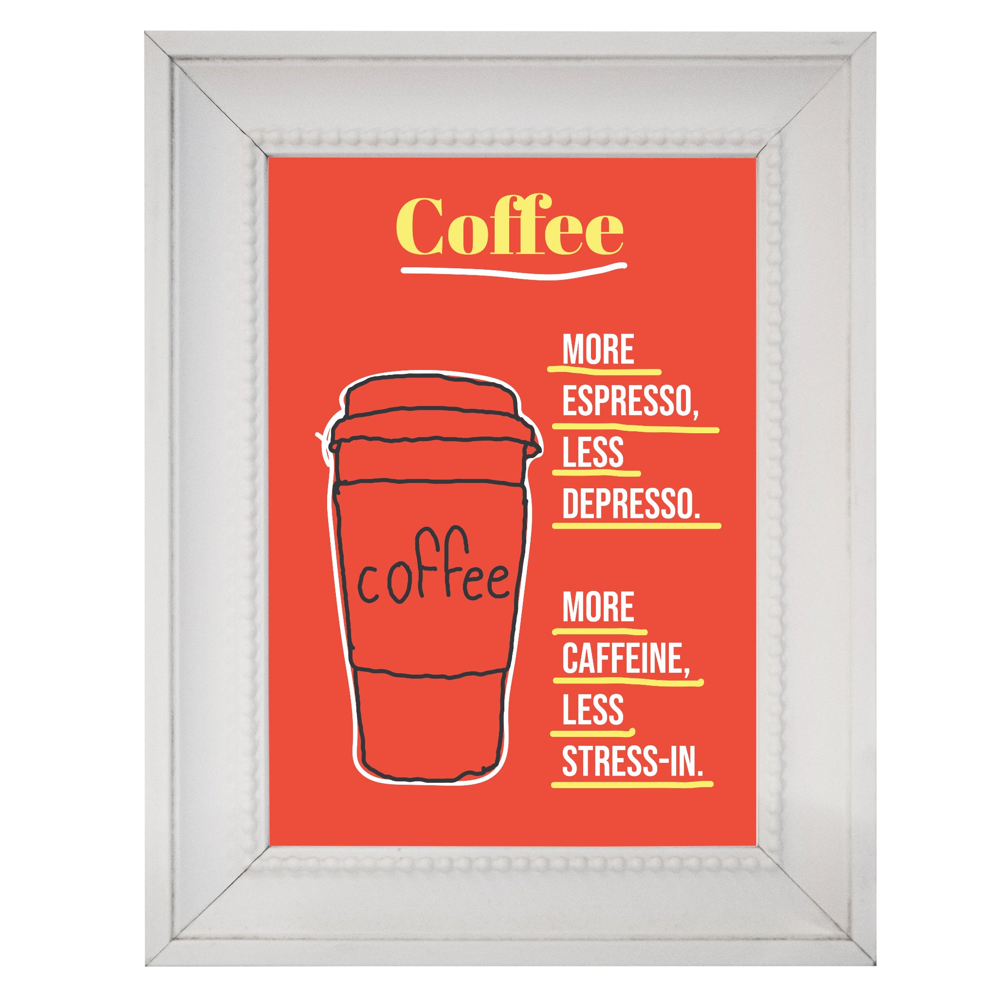 More Espresso Poster