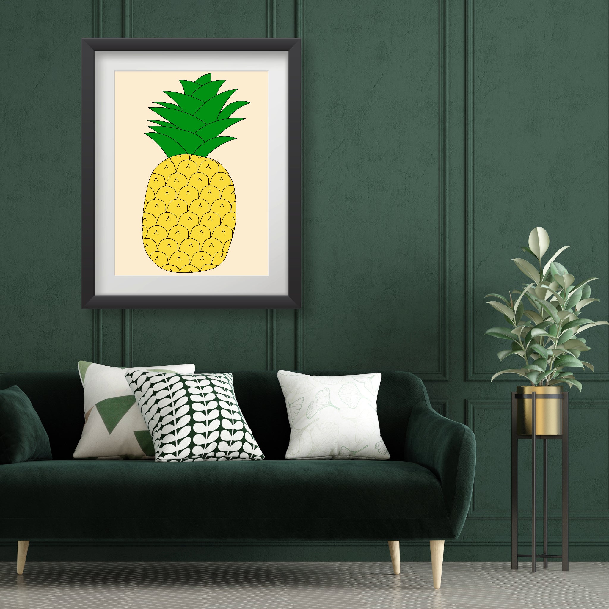 Pineapple 2D, Poster