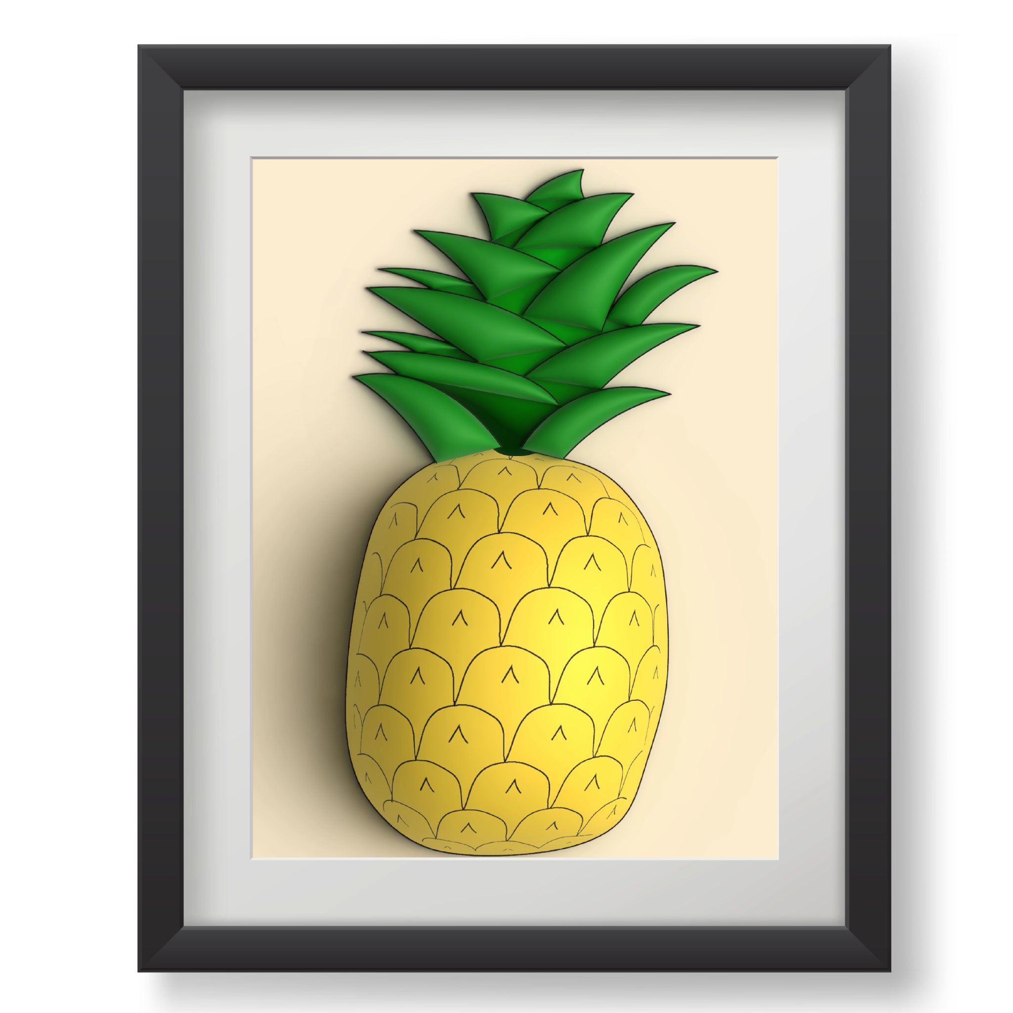 Pineapple (3D) Poster