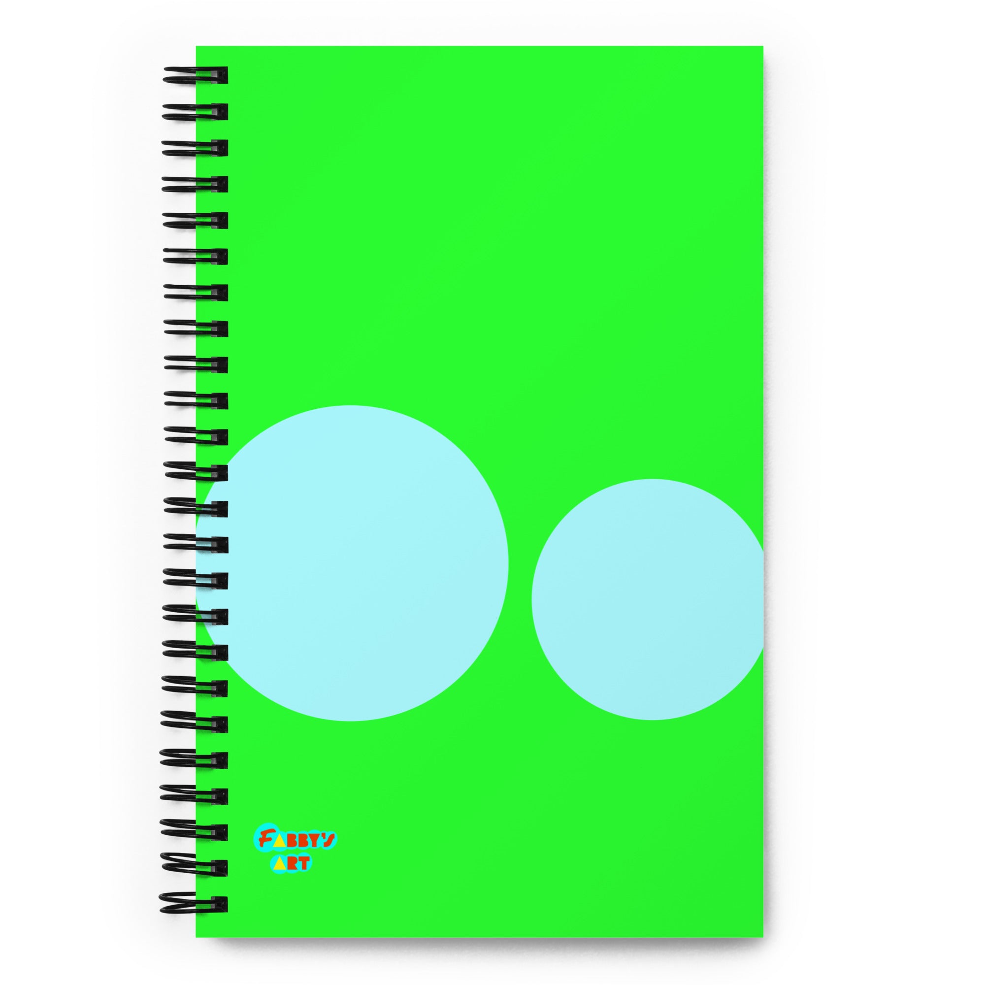 This escalated quickly green spiral notebook