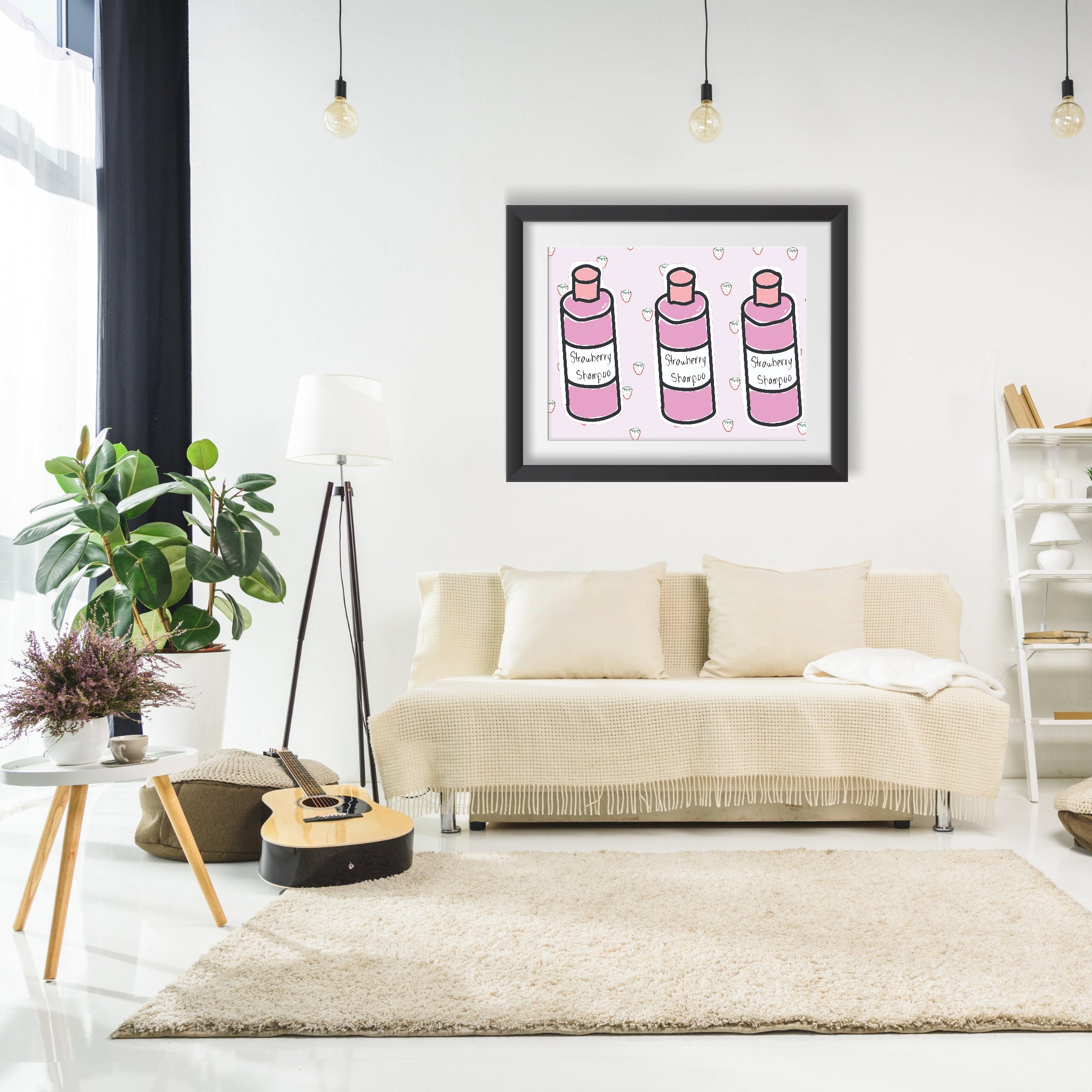 Strawberry Shampoo Poster