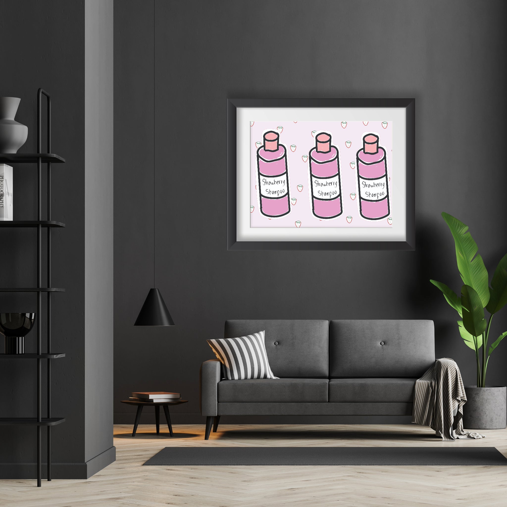 Strawberry Shampoo Poster