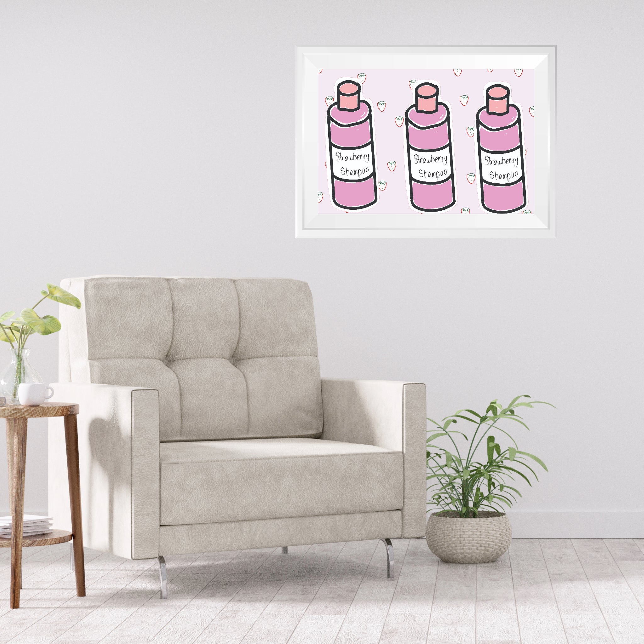Strawberry Shampoo Poster