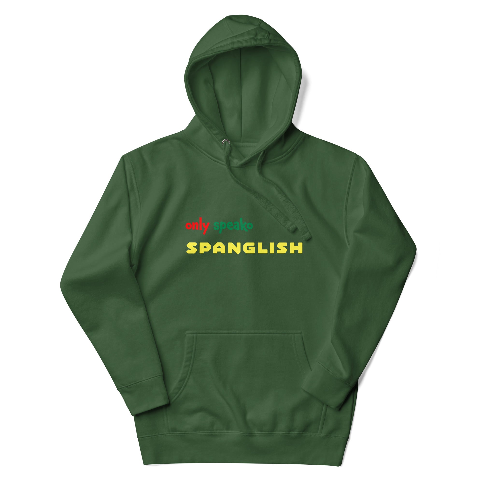 Only Speako Spanglish, Unisex Premium Hoodie
