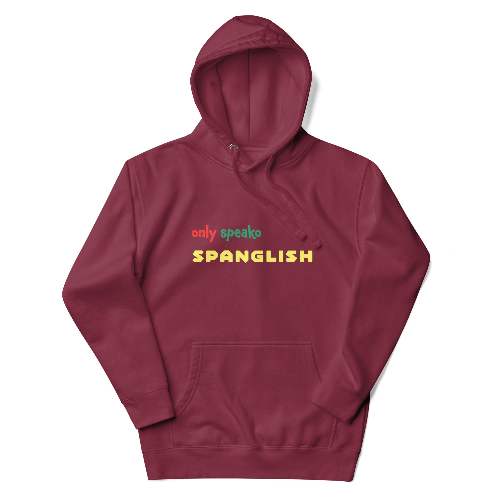 Only Speako Spanglish, Unisex Premium Hoodie