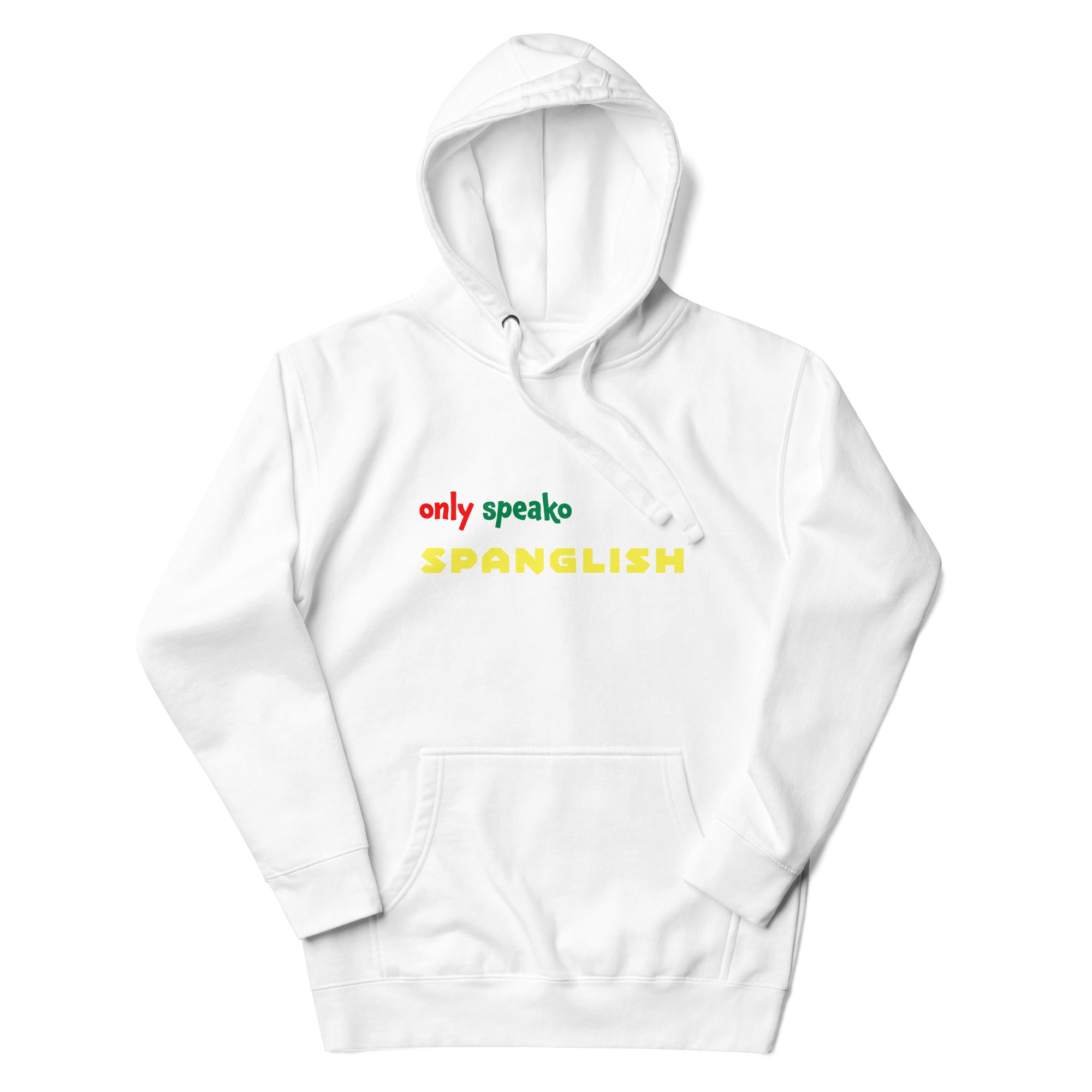 Only Speako Spanglish, Unisex Premium Hoodie