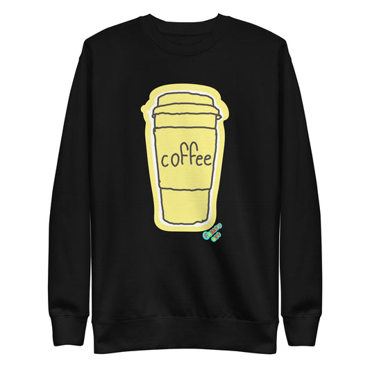 Coffee, Unisex Premium Sweatshirt