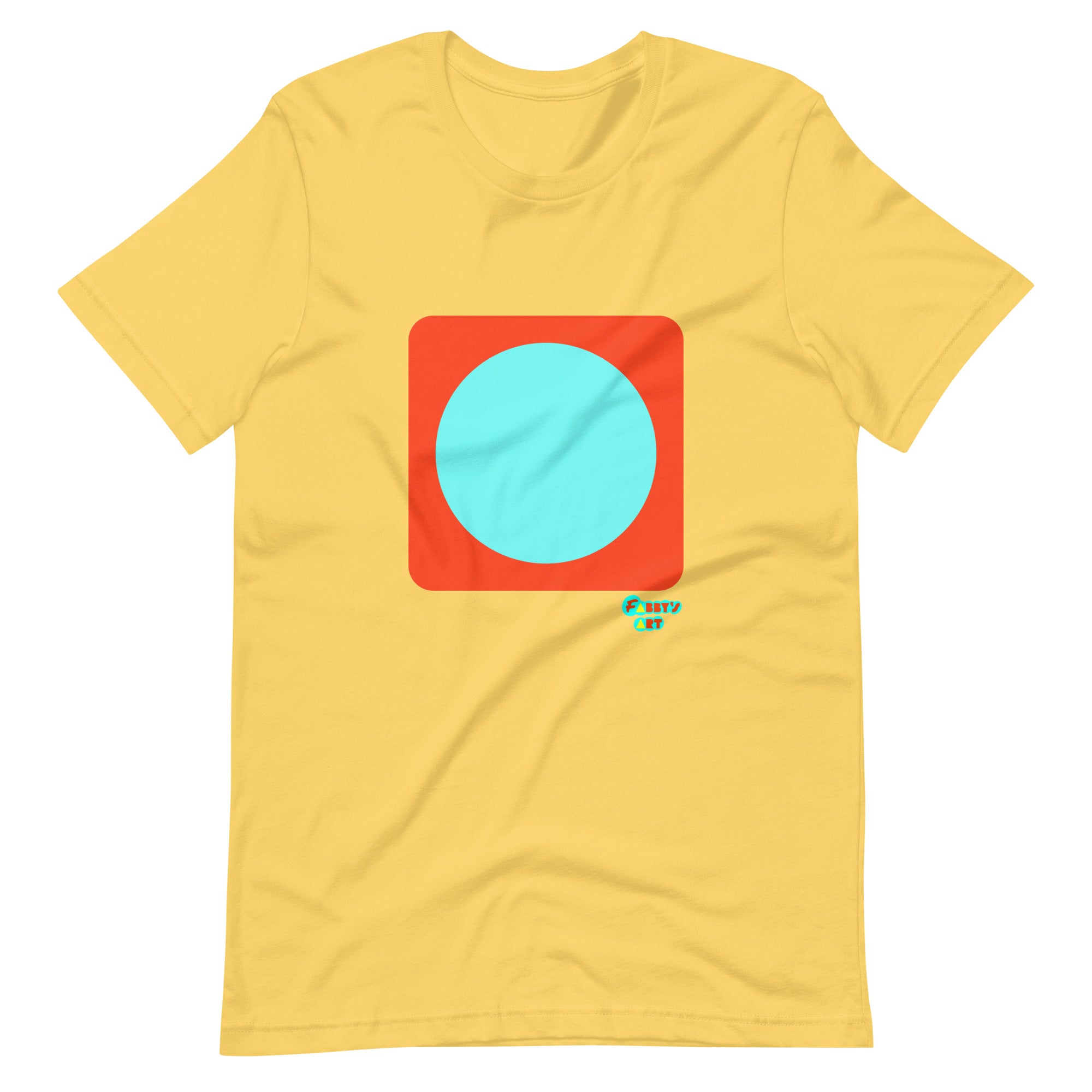 Circling around orange Unisex t-shirt