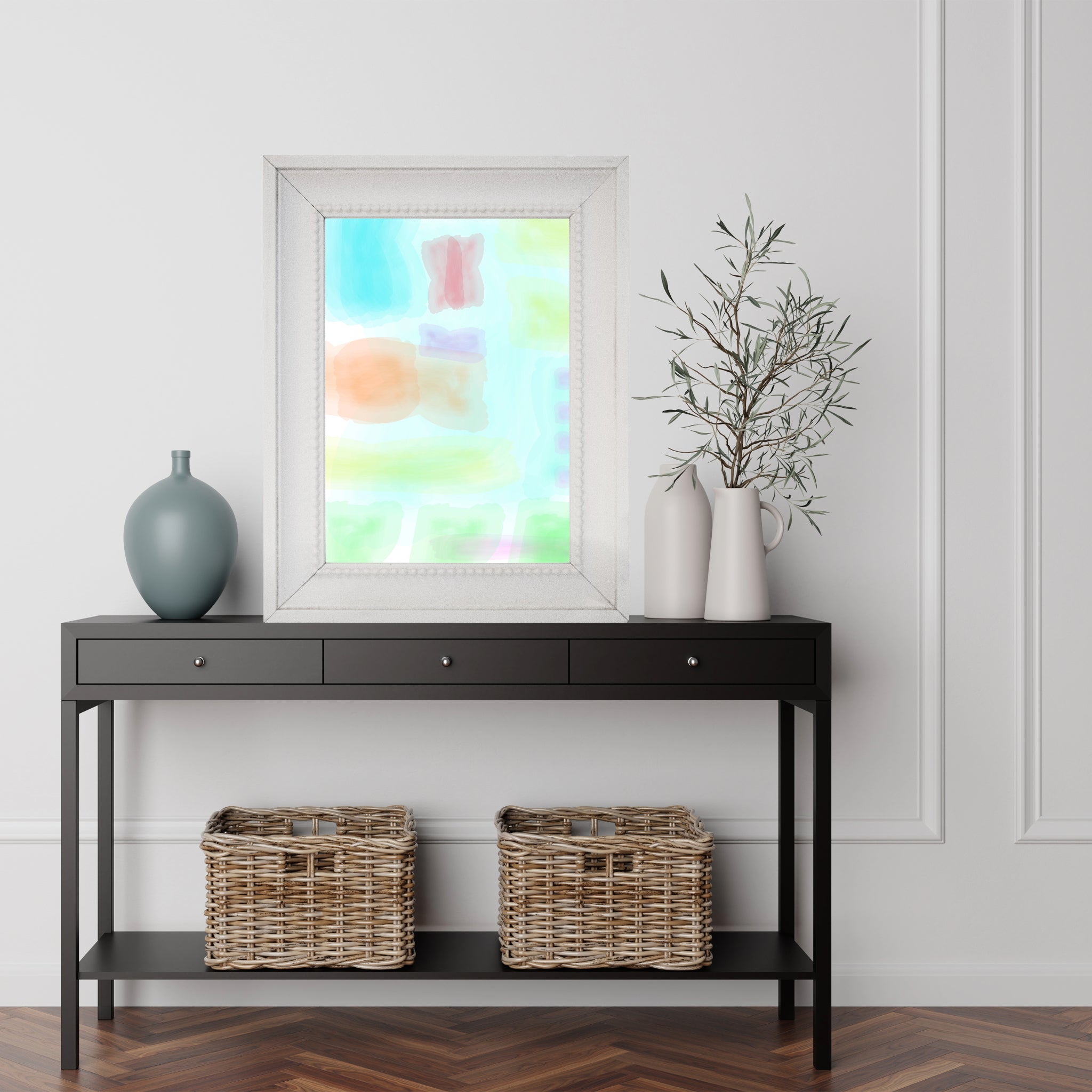 Watercolor Abstract Poster