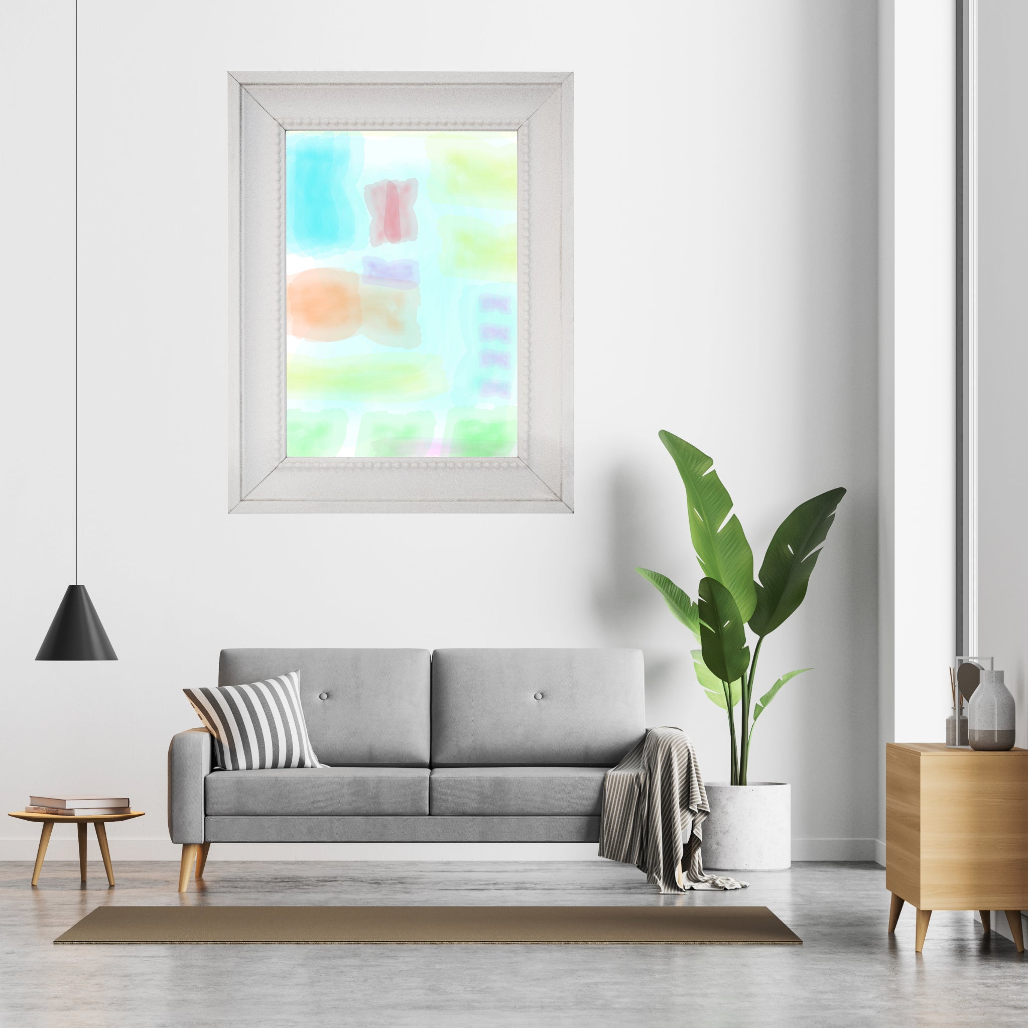 Watercolor Abstract Poster