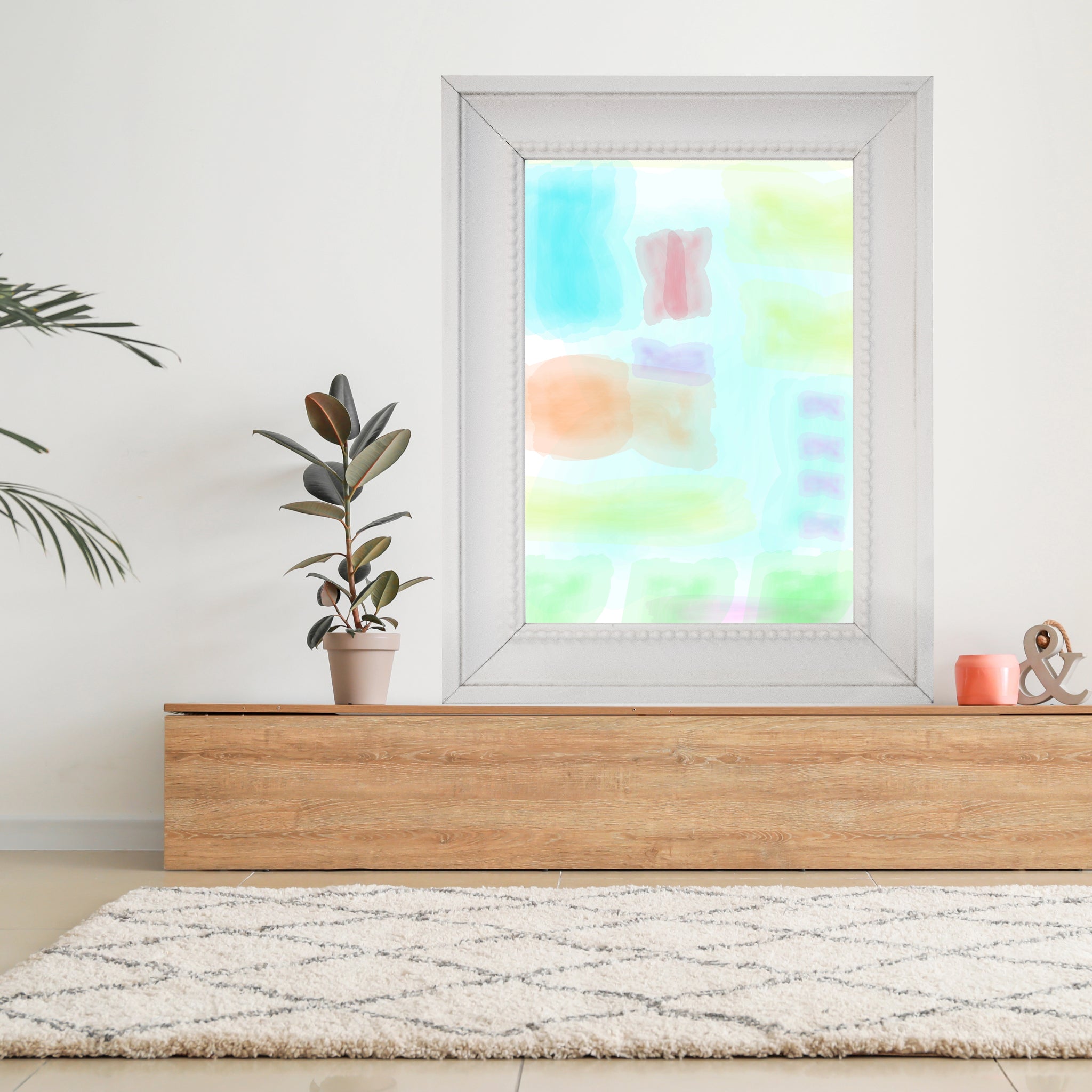 Watercolor Abstract Poster