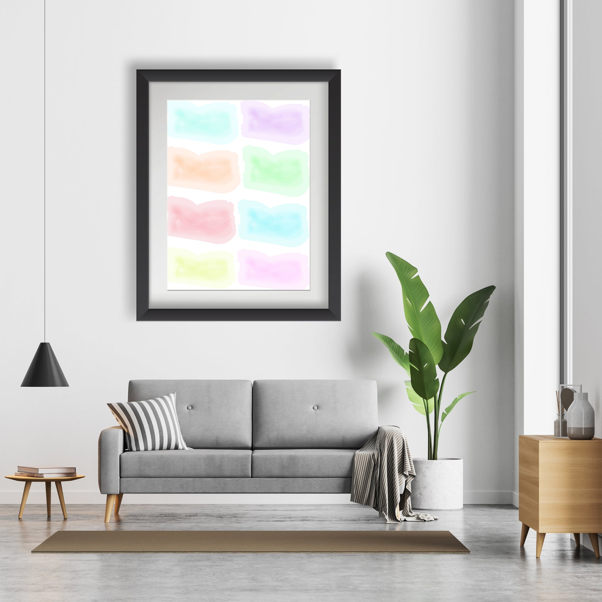 Watercolor Stages Poster
