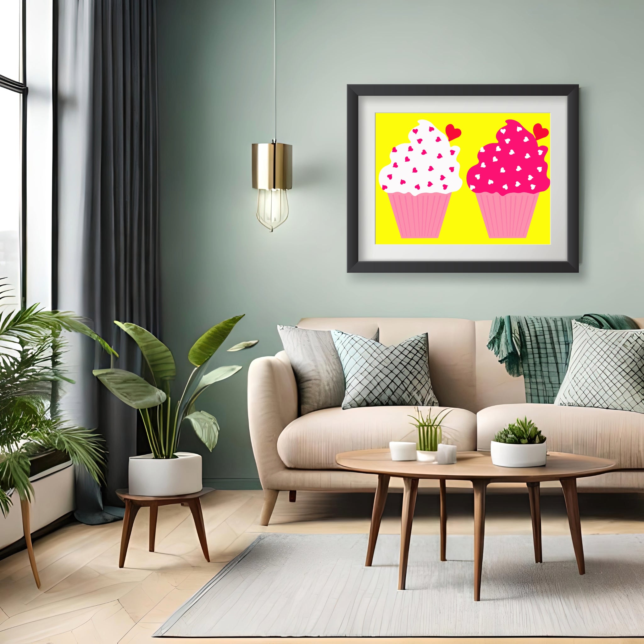 Cupcake love Poster