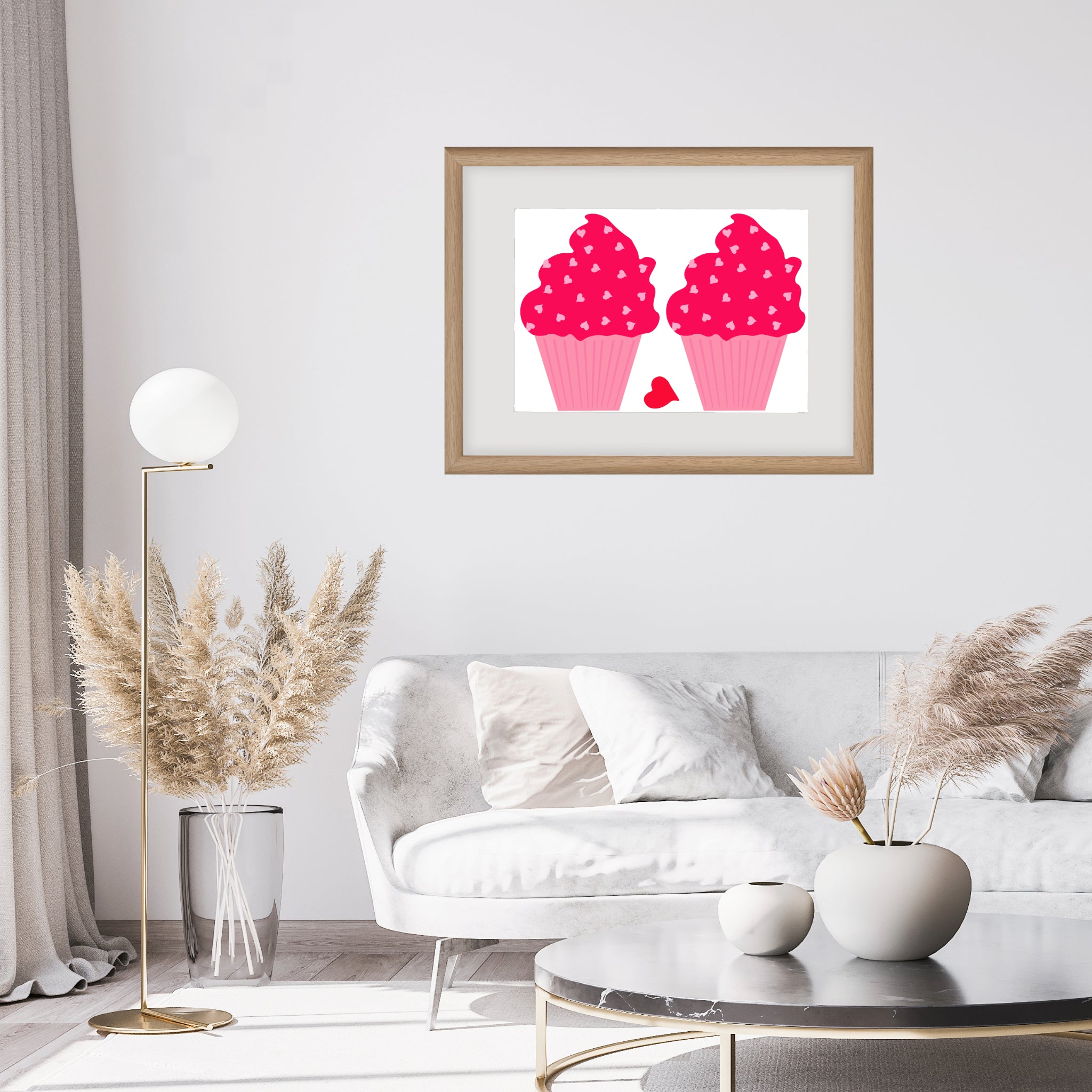 Cupcakes in love Poster