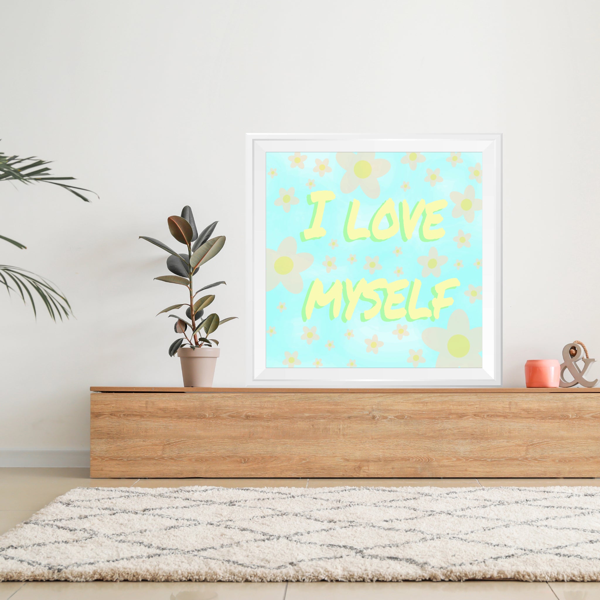I Love Myself (Square) Poster
