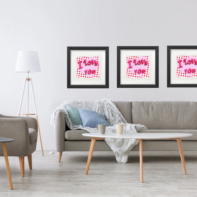 I love you heart Poster