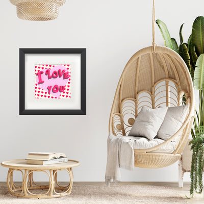 I love you heart Poster