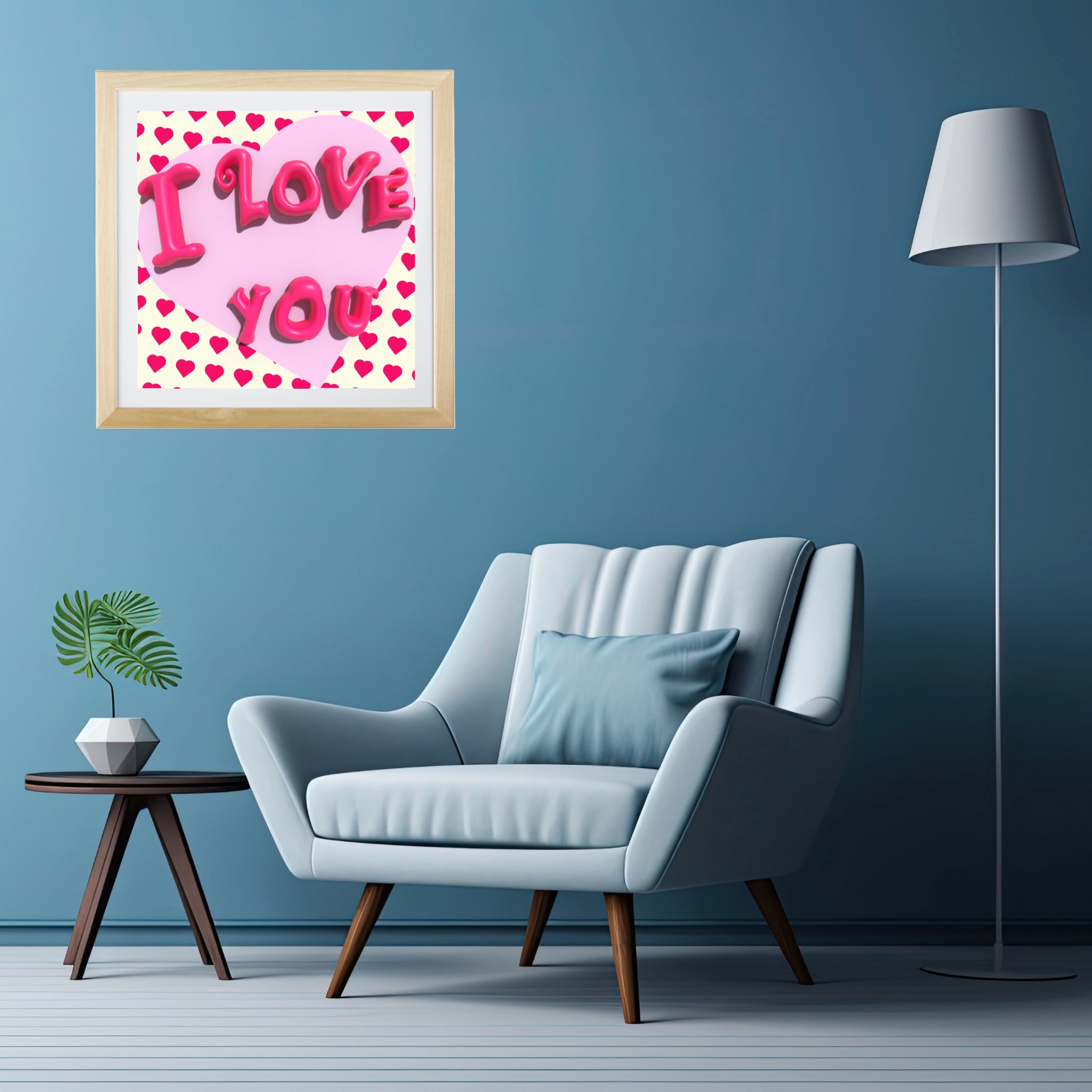 I love you heart Poster