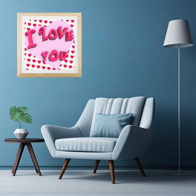 I love you heart Poster