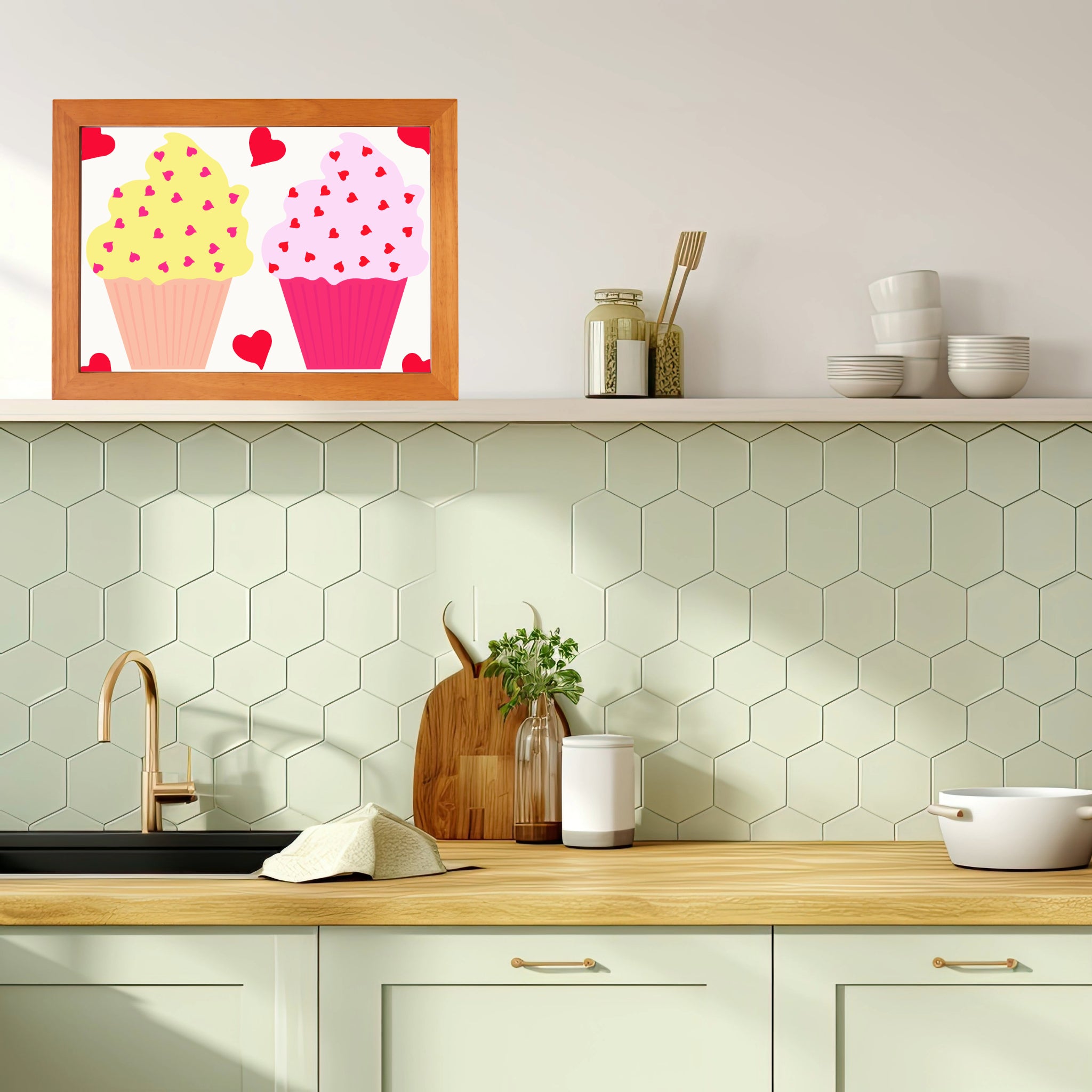 In memory of love cupcakes Poster