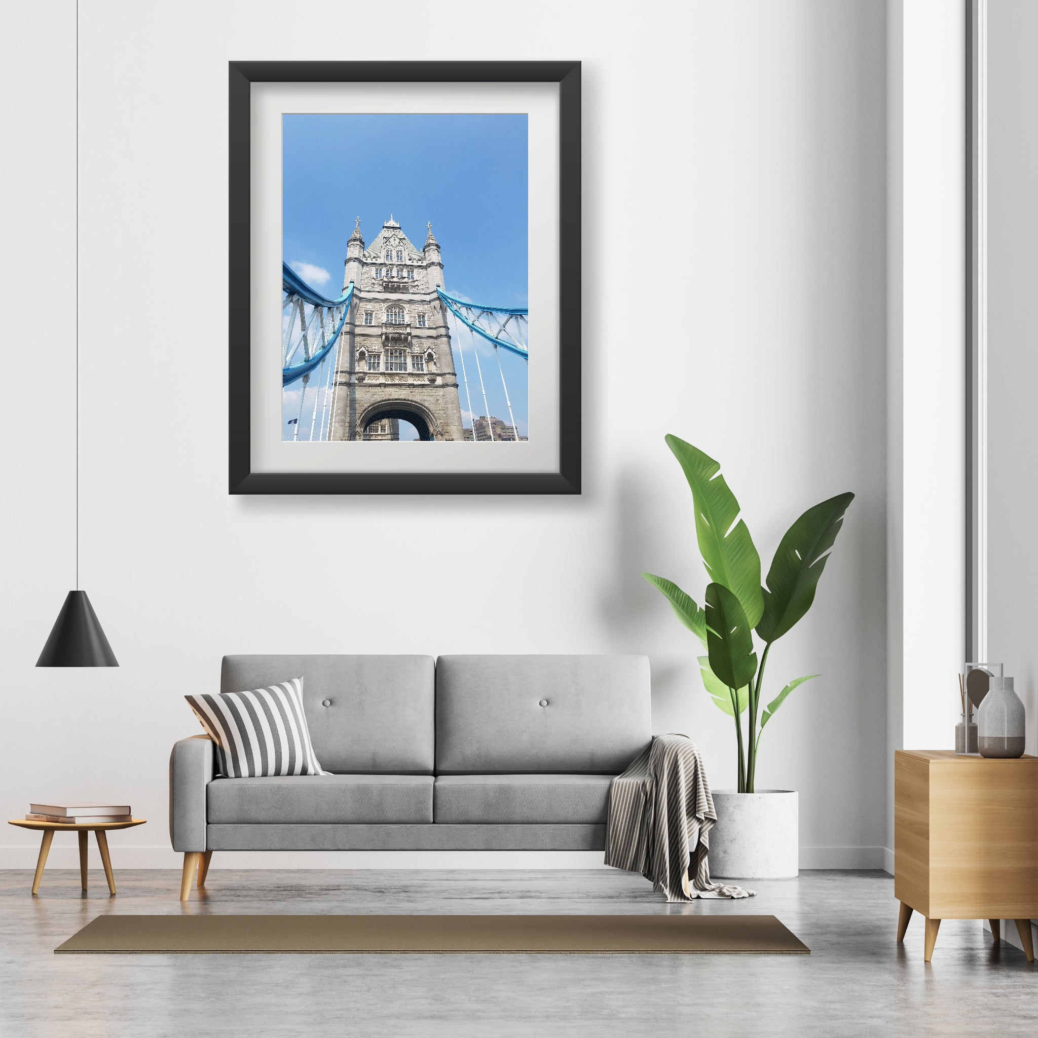 London bridge looking up, Poster