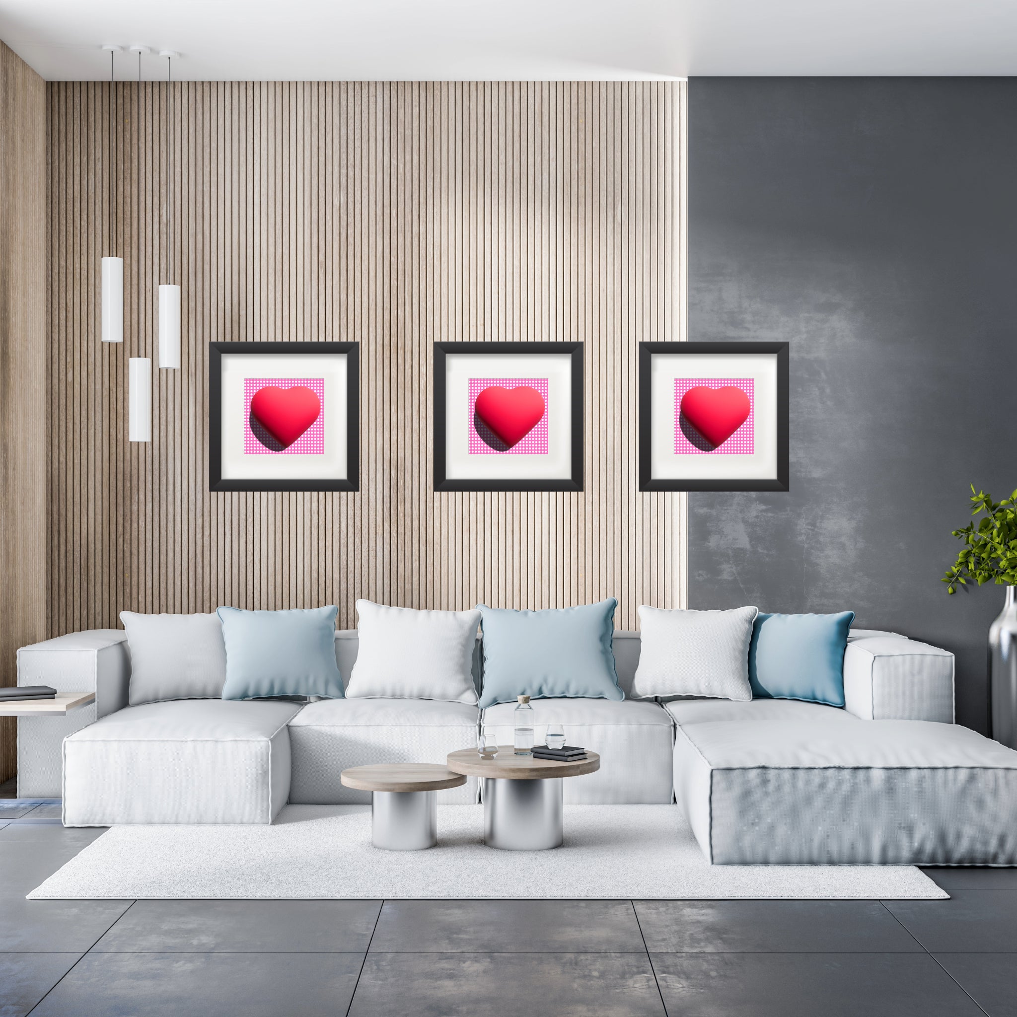 Shining heart for love Poster