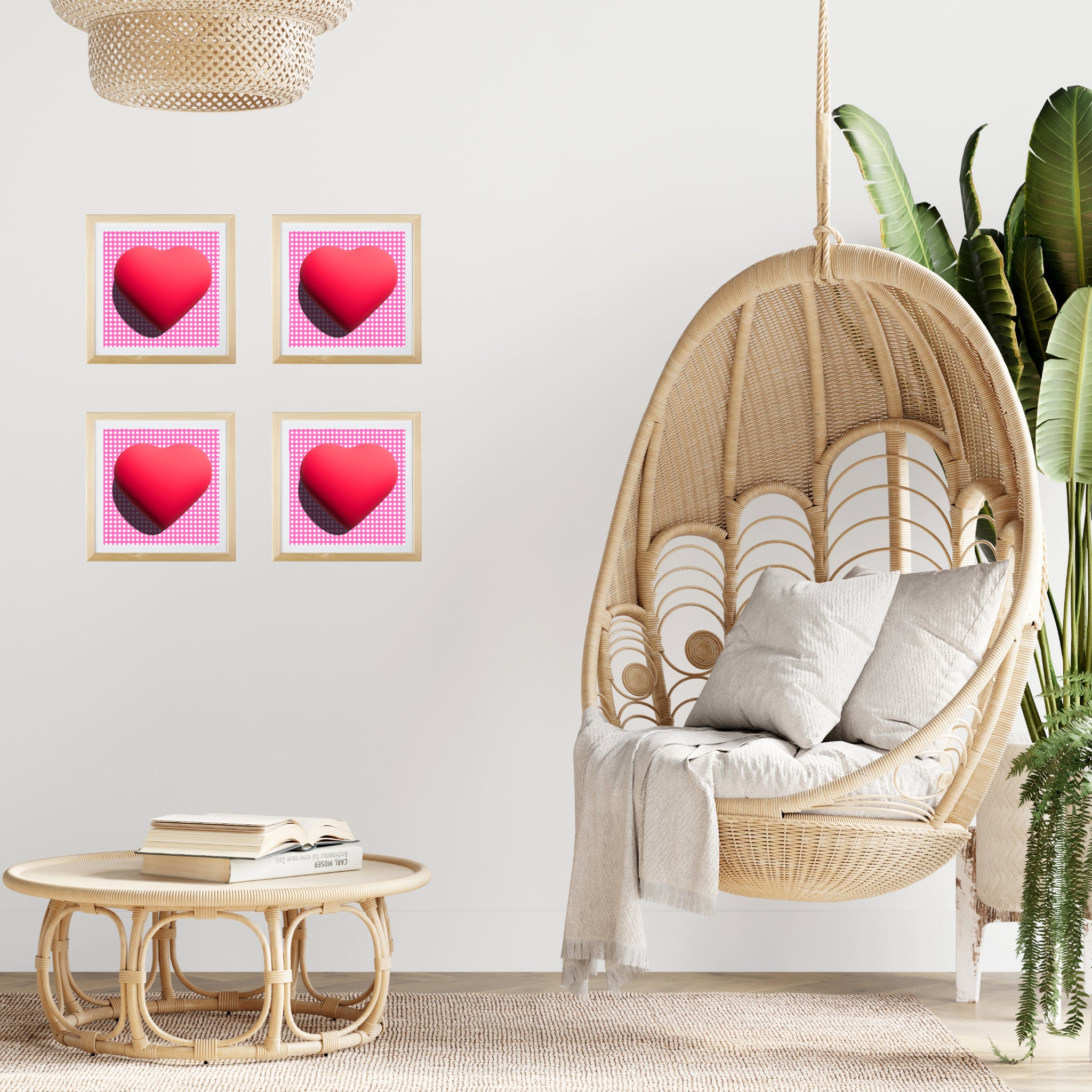 Shining heart for love Poster