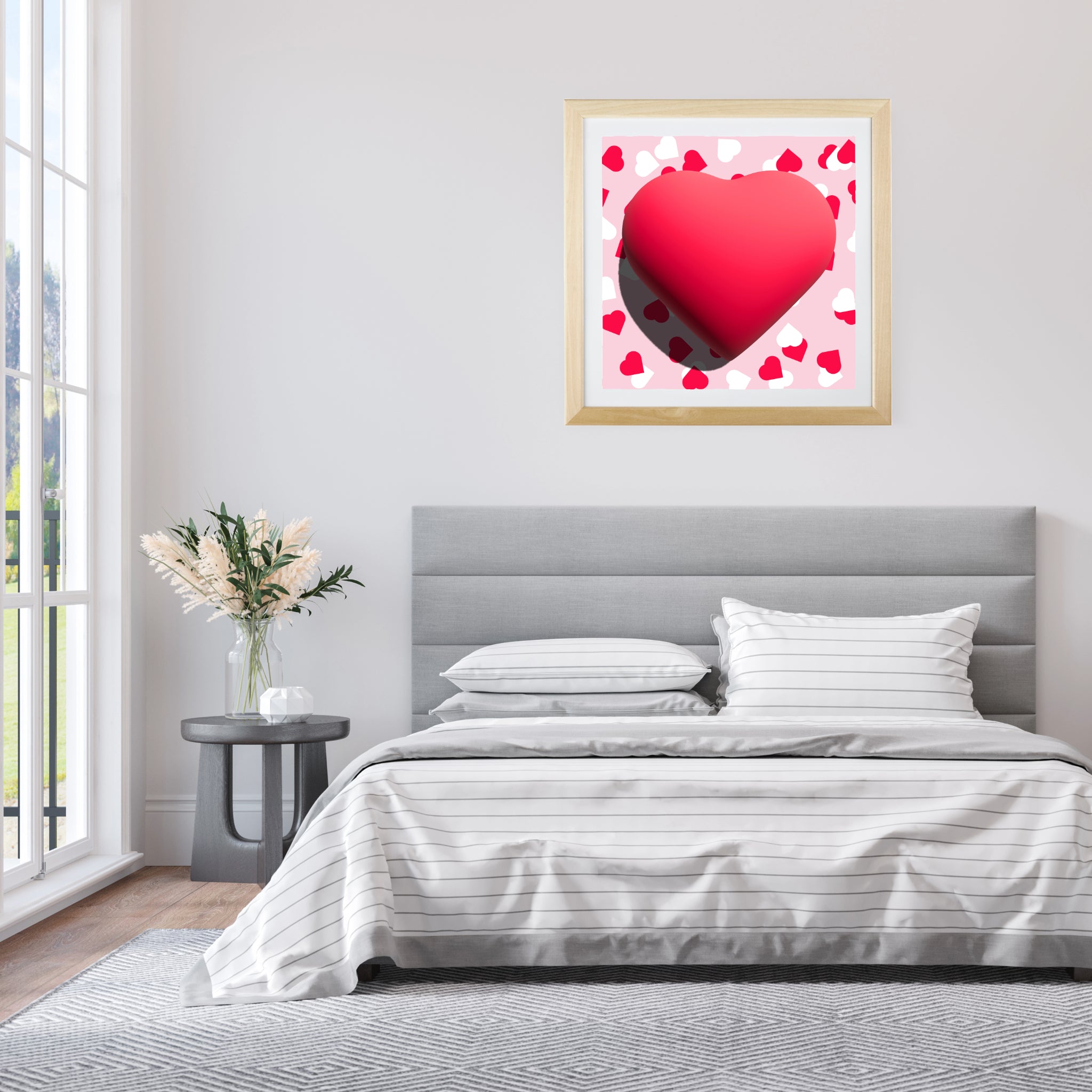 Valentines heart for love Poster
