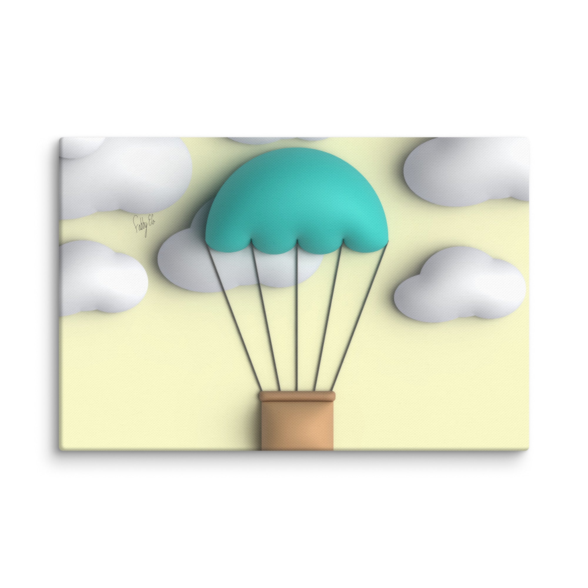 Air ballon canvas print