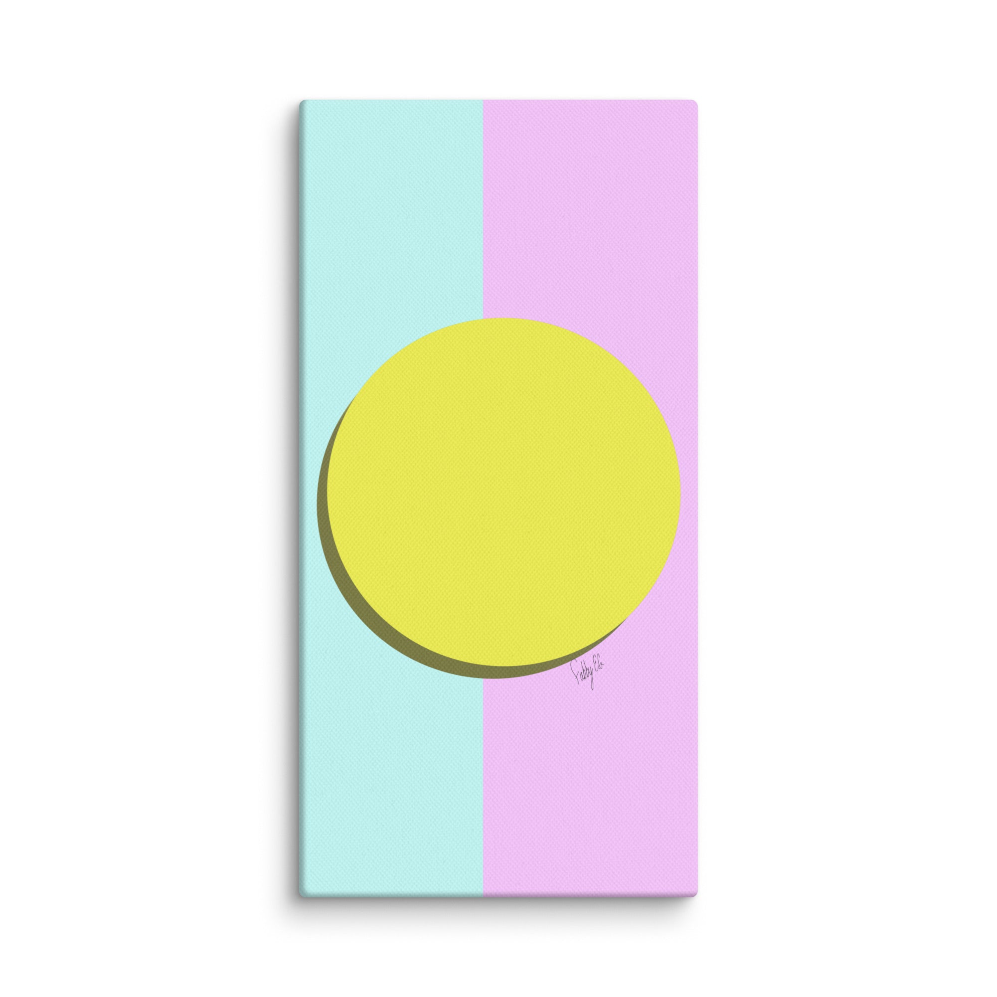 Equal Pay, give me what you owe me canvas print