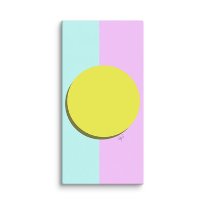 Equal Pay, give me what you owe me canvas print