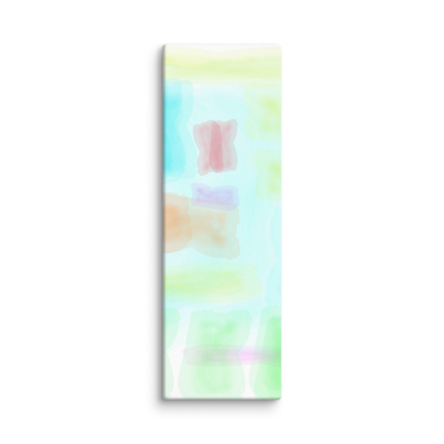 Watercolor abstract canvas print