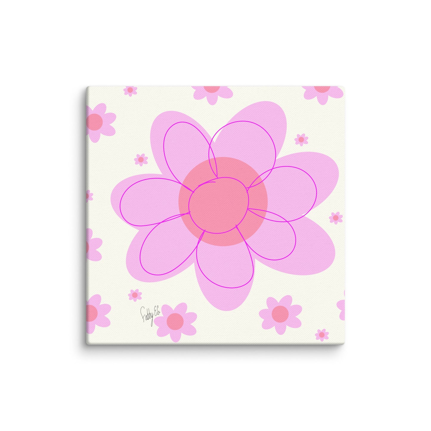 Pink Flower canvas print