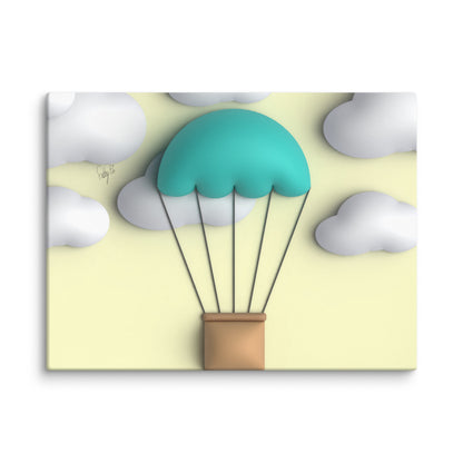 Air ballon canvas print