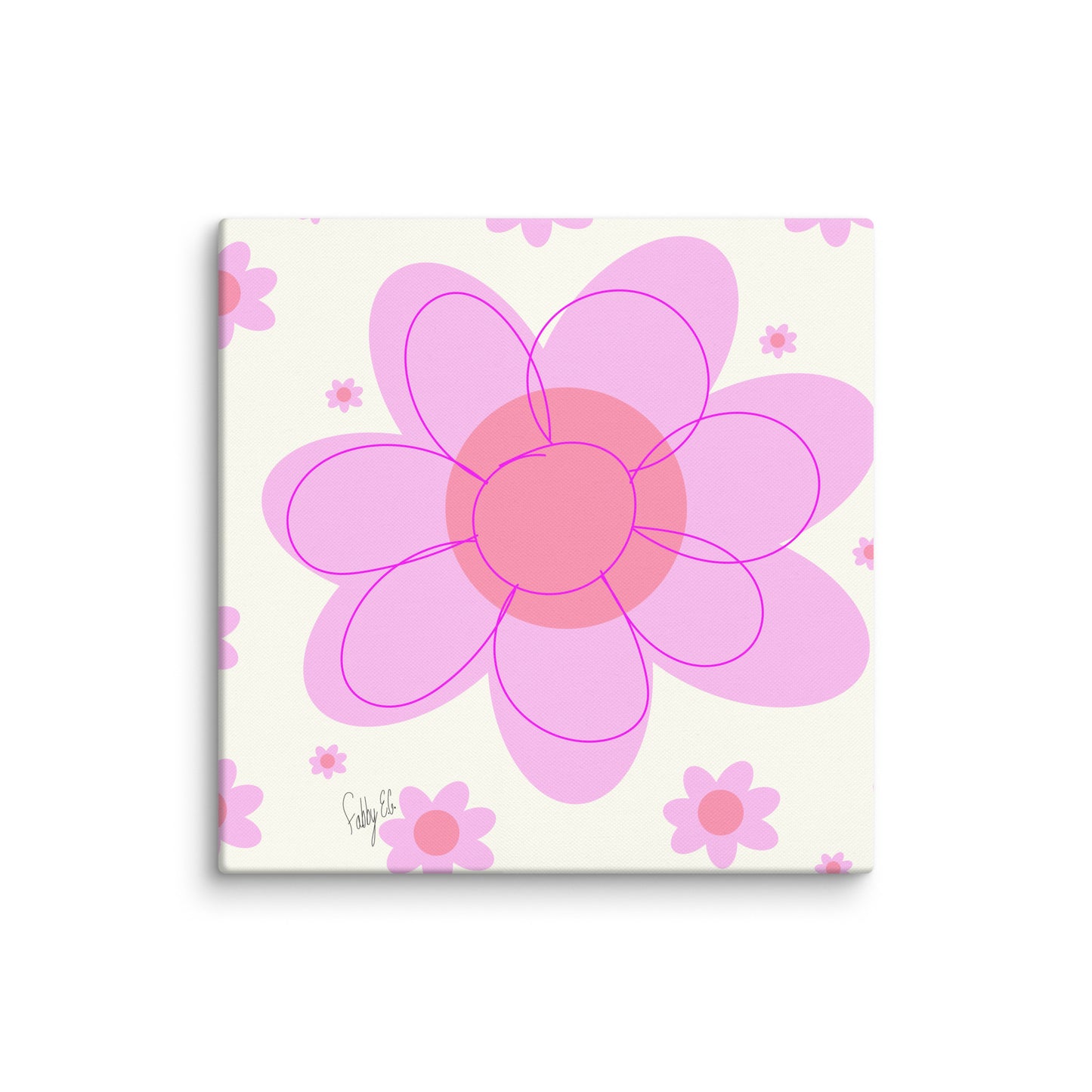 Pink Flower canvas print