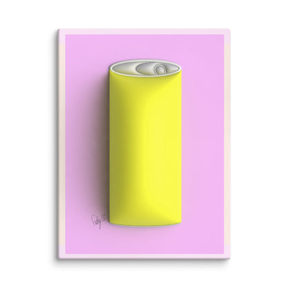 Fun soda 3D canvas print