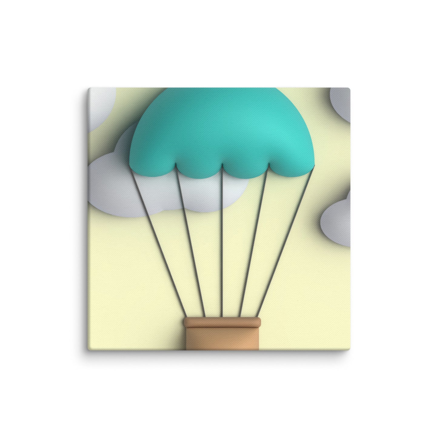 Air ballon canvas print