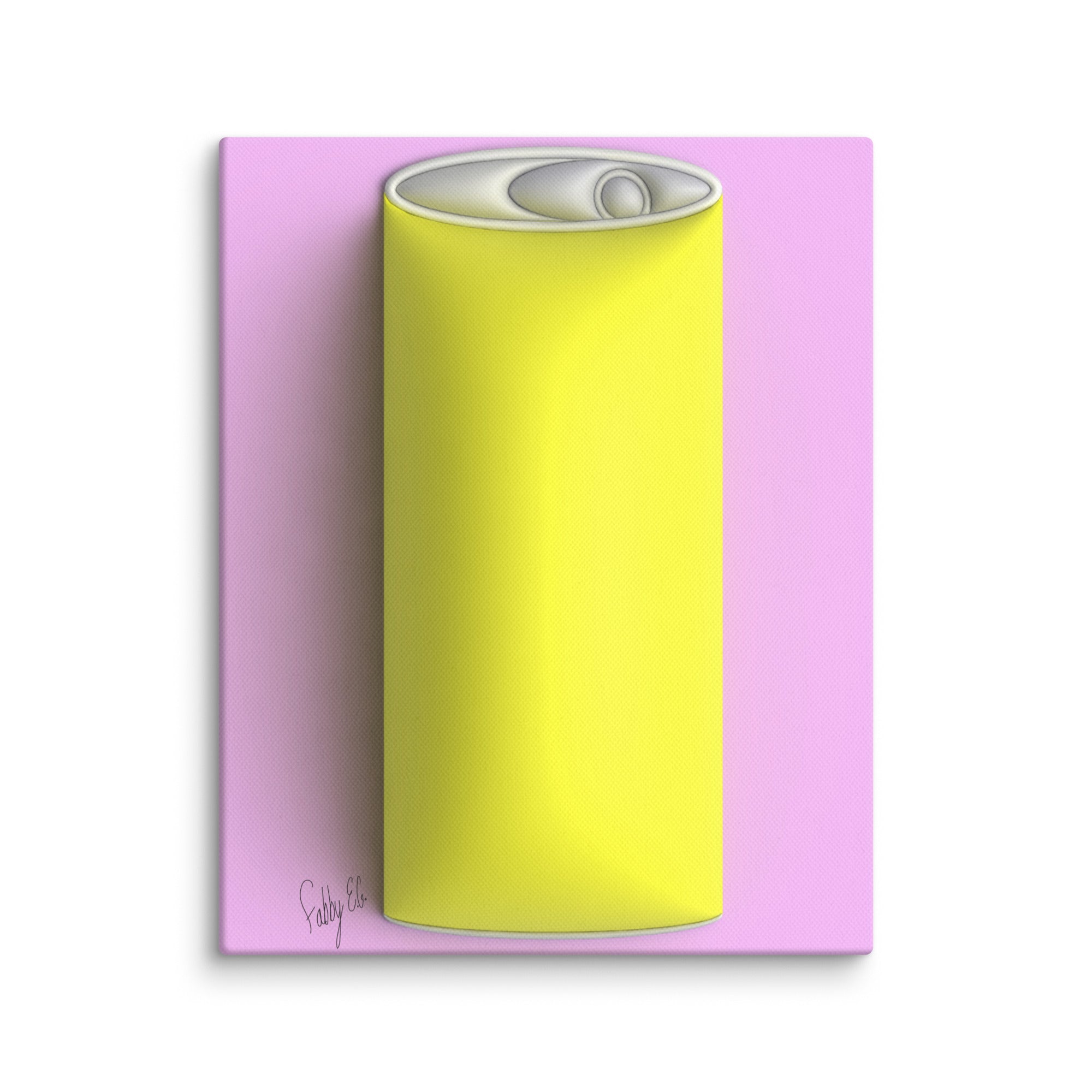 Fun soda 3D canvas print