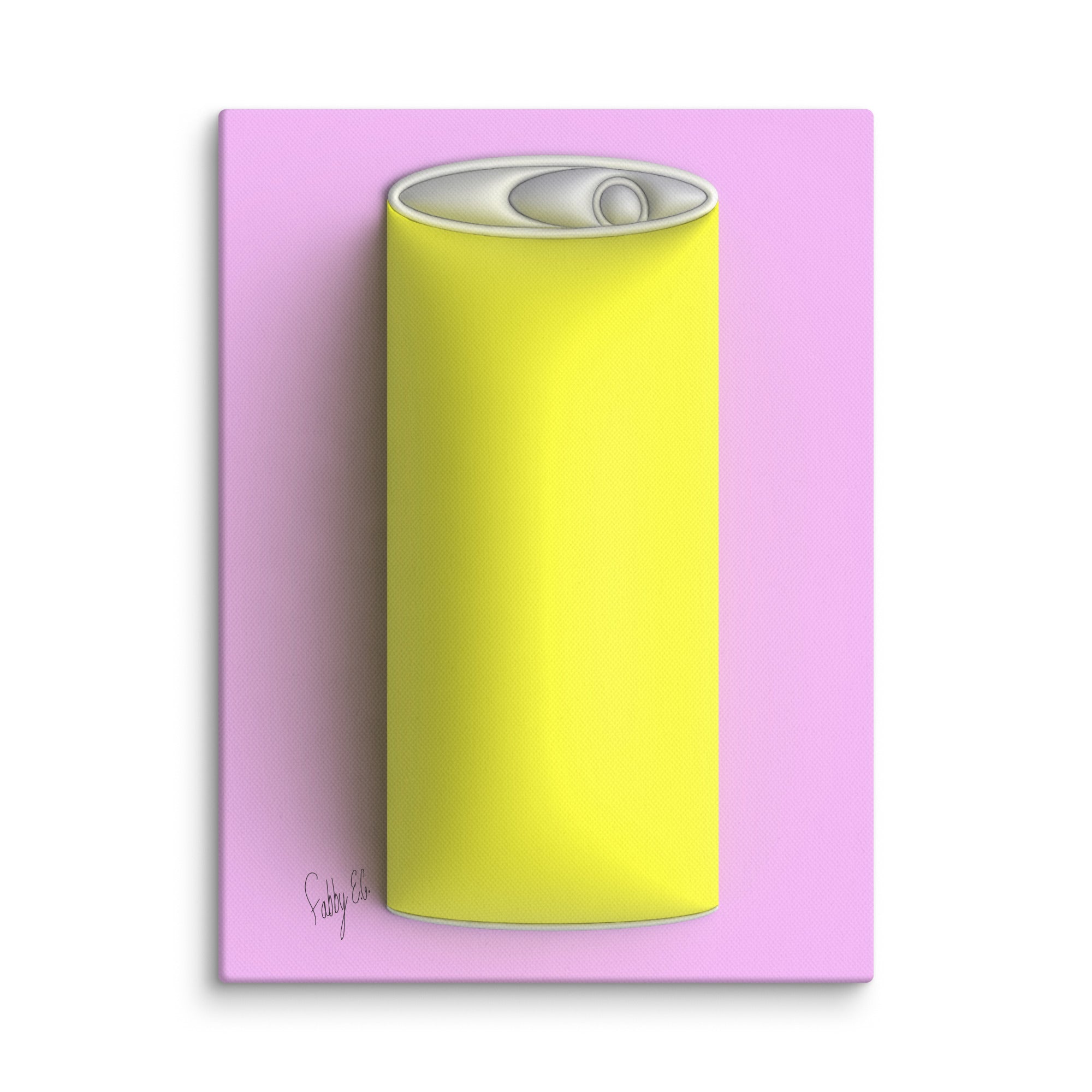 Fun soda 3D canvas print