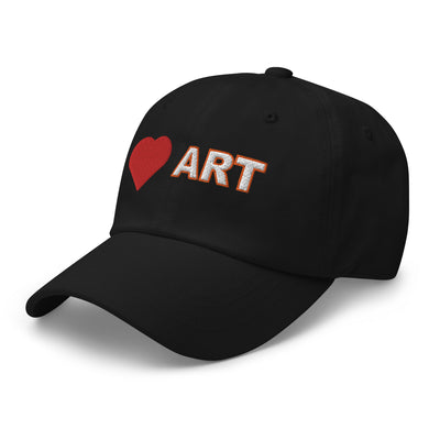 Love art, embroidery Classic hat