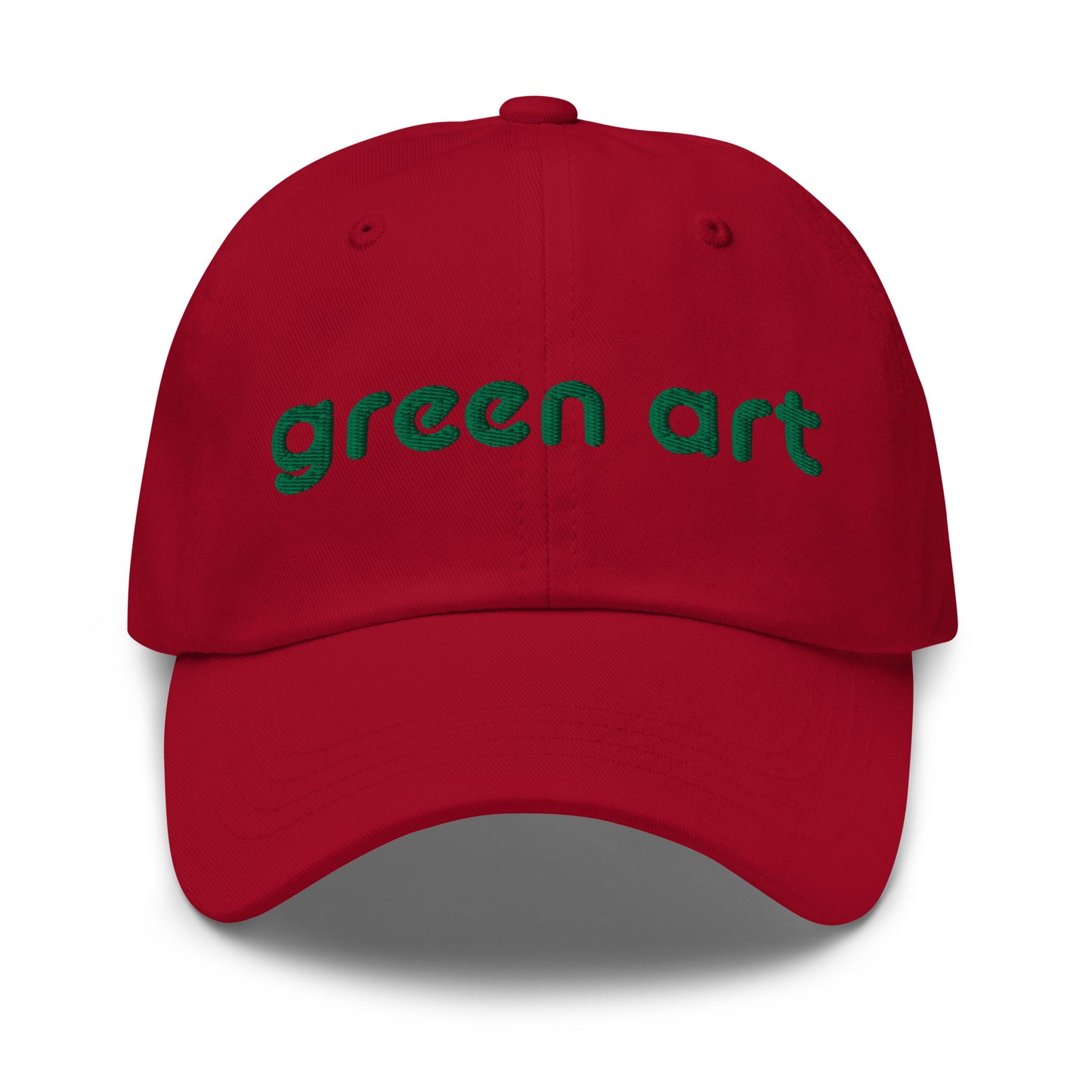 Green art, embroidery Classic hat